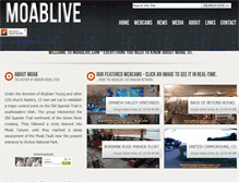 Tablet Screenshot of moablive.com